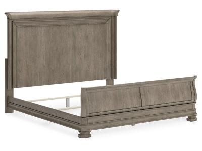 Signature Design by Ashley® Lexorne California King Sleigh Bed, Dresser and Mirror - B924B9