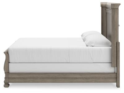 Signature Design by Ashley® Lexorne California King Sleigh Bed, Dresser and Mirror - B924B9