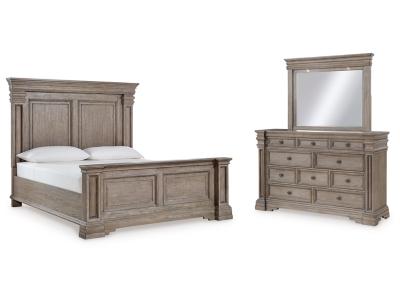Signature Design by Ashley® Blairhurst Queen Panel Bed, Dresser and Mirror - B916B3