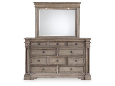 Signature Design by Ashley® Blairhurst Queen Panel Bed, Dresser and Mirror - B916B3