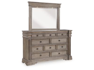 Signature Design by Ashley® Blairhurst Queen Panel Bed, Dresser and Mirror - B916B3