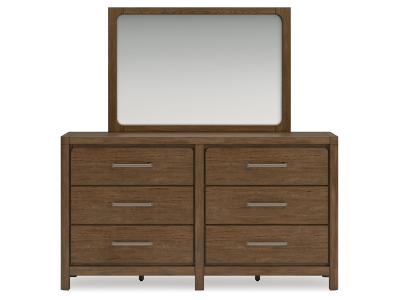 Signature Design by Ashley® Cabalynn California King Panel Bed with Storage, Dresser and Mirror - B974B13