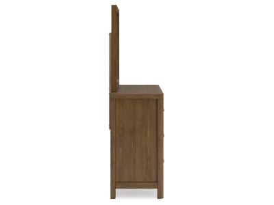Signature Design by Ashley® Cabalynn California King Panel Bed with Storage, Dresser and Mirror - B974B13