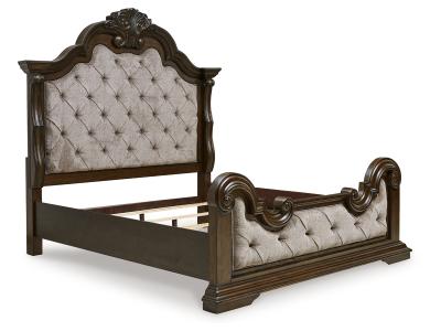 Signature Design by Ashley® Maylee California King Upholstered Bed, Dresser and Mirror - B947B7
