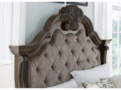 Signature Design by Ashley® Maylee California King Upholstered Bed, Dresser and Mirror - B947B7
