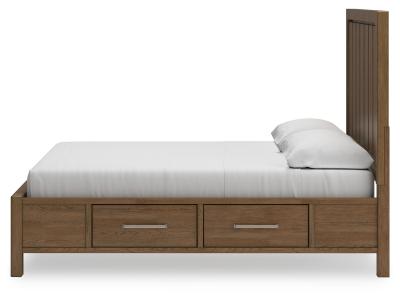 Signature Design by Ashley® Cabalynn King Panel Bed with Storage, Dresser and Mirror - B974B12