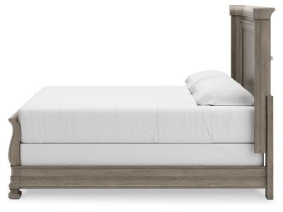 Signature Design by Ashley® Lexorne King Sleigh Bed, Dresser and Mirror - B924B8