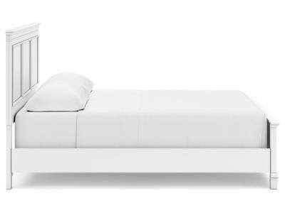 Signature Design by Ashley® Fortman California King Panel Bed, Dresser and Mirror - B680B14