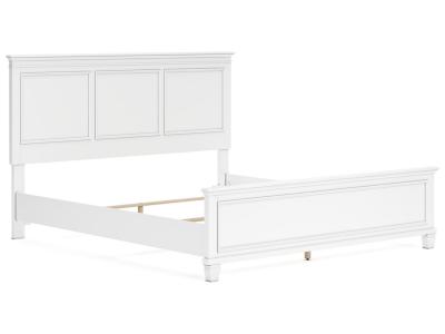 Signature Design by Ashley® Fortman California King Panel Bed, Dresser and Mirror - B680B14