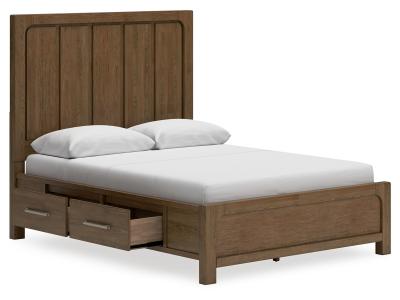 Signature Design by Ashley® Cabalynn Queen Panel Bed with Storage, Dresser and Mirror - B974B5