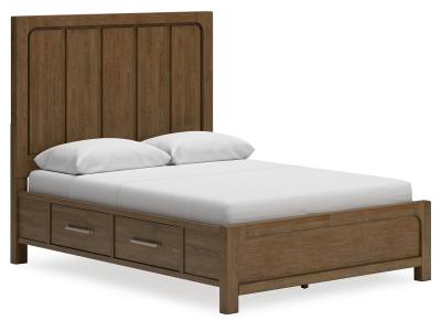 Signature Design by Ashley® Cabalynn Queen Panel Bed with Storage, Dresser and Mirror - B974B5