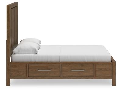 Signature Design by Ashley® Cabalynn Queen Panel Bed with Storage, Dresser and Mirror - B974B5