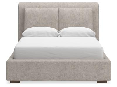 Signature Design by Ashley® Cabalynn Queen Upholstered Bed, Dresser and Mirror - B974B3