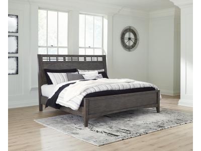 Signature Design by Ashley® Montillan California King Panel Bed, Dresser and Mirror - B651B7