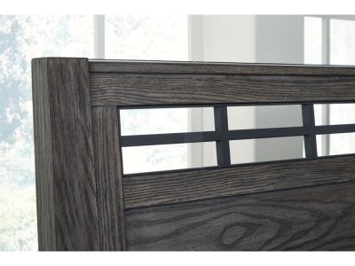 Signature Design by Ashley® Montillan California King Panel Bed, Dresser and Mirror - B651B7