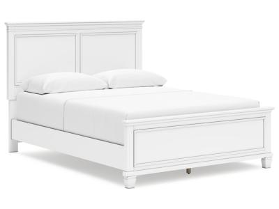 Signature Design by Ashley® Fortman Queen Panel Bed, Dresser and Mirror - B680B3