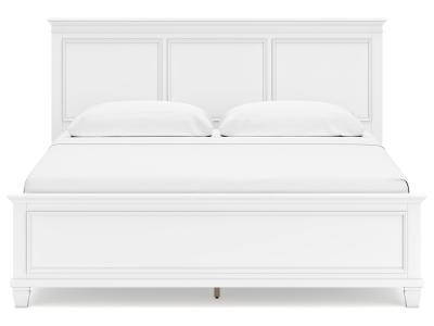 Signature Design by Ashley® Fortman King Panel Bed, Dresser and Mirror - B680B13