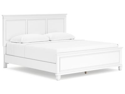 Signature Design by Ashley® Fortman King Panel Bed, Dresser and Mirror - B680B13