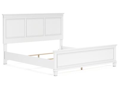 Signature Design by Ashley® Fortman King Panel Bed, Dresser and Mirror - B680B13