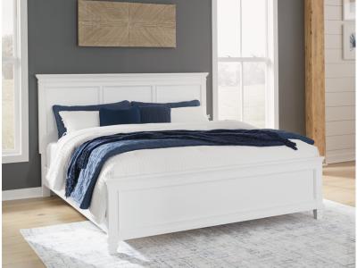 Signature Design by Ashley® Fortman King Panel Bed, Dresser and Mirror - B680B13