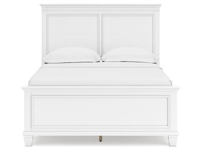 Signature Design by Ashley® Fortman Full Panel Bed, Dresser and Mirror - B680B9