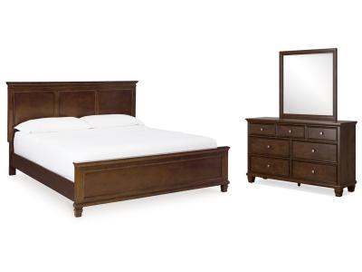 Signature Design by Ashley® Danabrin King Panel Bed, Dresser and Mirror - B685B12
