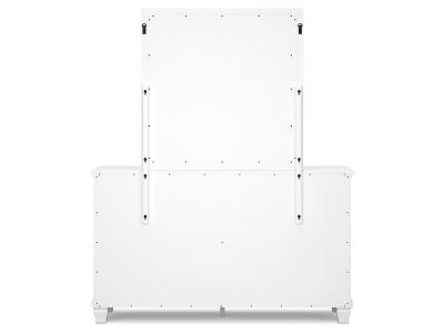 Signature Design by Ashley® Fortman Twin Panel Bed, Dresser and Mirror - B680B7