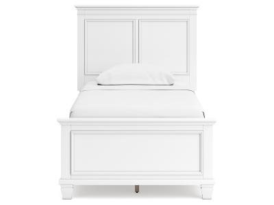 Signature Design by Ashley® Fortman Twin Panel Bed, Dresser and Mirror - B680B7