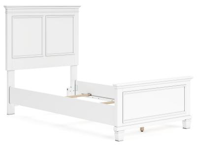Signature Design by Ashley® Fortman Twin Panel Bed, Dresser and Mirror - B680B7