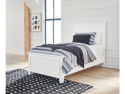 Signature Design by Ashley® Fortman Twin Panel Bed, Dresser and Mirror - B680B7