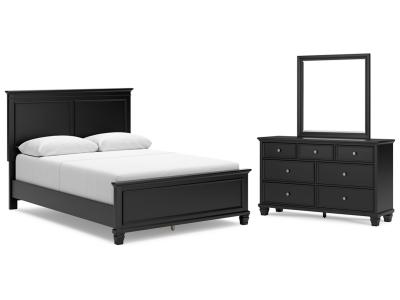 Signature Design by Ashley® Lanolee Queen Panel Bed, Dresser and Mirror - B687B7