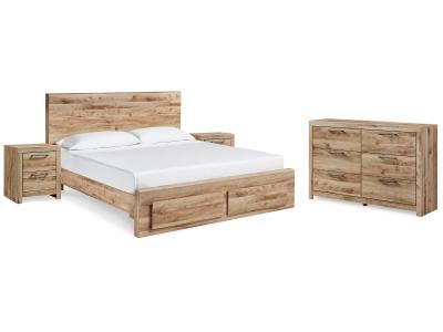 Signature Design by Ashley® Hyanna Queen Storage Bed, Dresser and 2 Nightstands - B1050B52