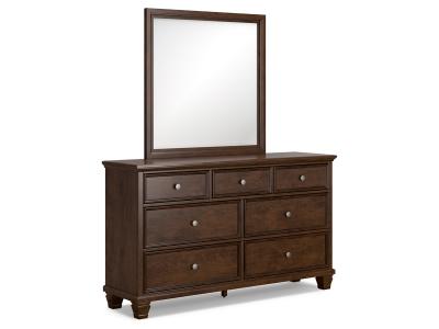 Signature Design by Ashley® Danabrin Queen Panel Bed, Dresser and Mirror - B685B3