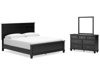 Signature Design by Ashley® Lanolee California King Panel Bed, Dresser and Mirror - B687B14