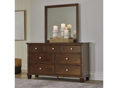 Signature Design by Ashley® Danabrin Twin Panel Bed, Dresser and Mirror - B685B7
