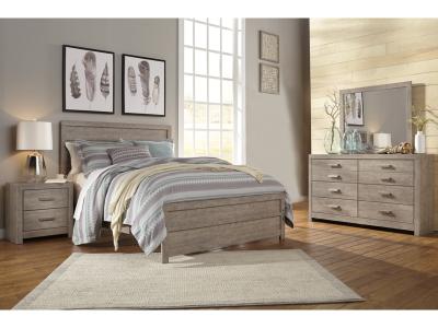 Signature Design by Ashley® Culverbach Queen Panel Bed, Dresser and Mirror - B070B9
