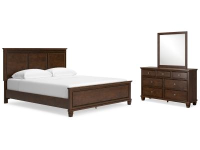 Signature Design by Ashley® Danabrin California King Panel Bed, Dresser and Mirror - B685B13