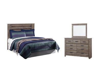 Signature Design by Ashley® Zelen Queen/Full Panel Headboard, Dresser and Mirror - B248B13