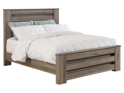 Signature Design by Ashley® Zelen Queen Panel Bed, Dresser and Mirror - B248B3