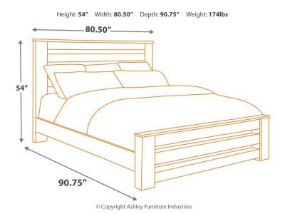 Signature Design by Ashley® Zelen King/California King Panel Headboard, Dresser and Mirror - B248B14