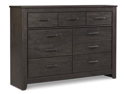 Signature Design by Ashley® Brinxton King Panel Bed, Dresser and Mirror - B249B20