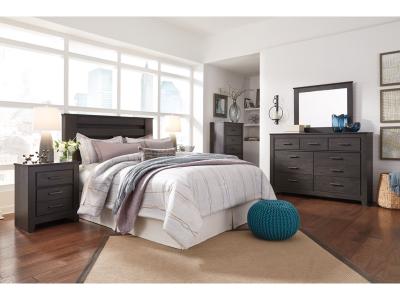 Signature Design by Ashley® Brinxton King/California King Panel Headboard, Dresser and Mirror - B249B17