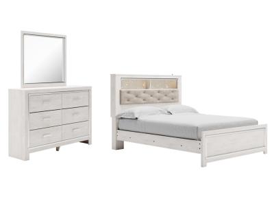 Signature Design by Ashley® Altyra Queen Panel Bookcase Bed, Dresser and Mirror - B2640B11