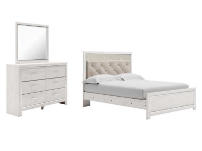 Signature Design by Ashley® Altyra Queen Panel Bed, Dresser and Mirror - B2640B10