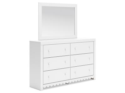 Signature Design by Ashley® Mollviney Full Panel Bed, Dresser and Mirror - B2540B5