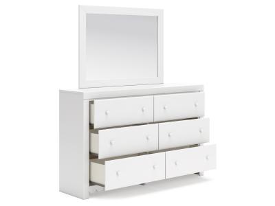Signature Design by Ashley® Mollviney Full Panel Bed, Dresser and Mirror - B2540B5