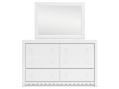 Signature Design by Ashley® Mollviney Full Panel Bed, Dresser and Mirror - B2540B5