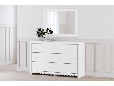 Signature Design by Ashley® Mollviney Full Panel Bed, Dresser and Mirror - B2540B5