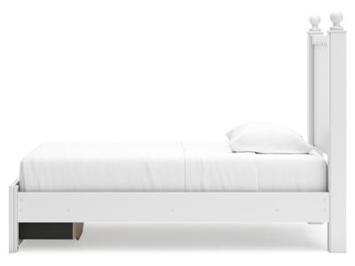 Signature Design by Ashley® Mollviney Twin Panel Storage Bed, Dresser and Mirror - B2540B8