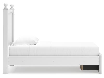 Signature Design by Ashley® Mollviney Twin Panel Storage Bed, Dresser and Mirror - B2540B8